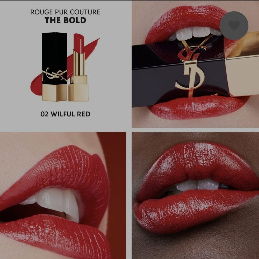 ✨️ YSL -THE BOLD HIGH PIGMENT LIPSTICK ✨️ Wilful Red
